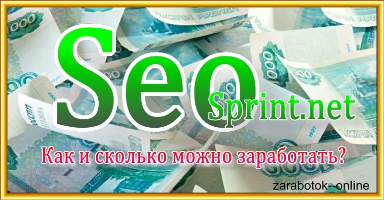 Как заработать на seosprint интернете